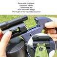 thumbnail image 4 of Dual Dog Retractable Leash, 360 Swivel Nylon Rope Pet Walking Leash One Handed Brake Reflective Walking Leash for 2 Medium Small Dogs, 4 of 7