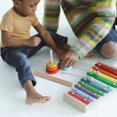 thumbnail image 1 of Phenofice 2Pcs Hand Percussion Instruments Wood Beige for Children and Parents, 1 of 8