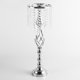 thumbnail image 1 of Portavelas Centro de Candelabro Macarena Adorno de cristal Plata grande Porta vela, 1 of 7