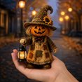 thumbnail image 4 of Halloween Lighted Monster Lantern Resin Craft Decoration, Spooky Tabletop Lamp for Home, Mantel, Halloween Party Indoor Decor, 4 of 7