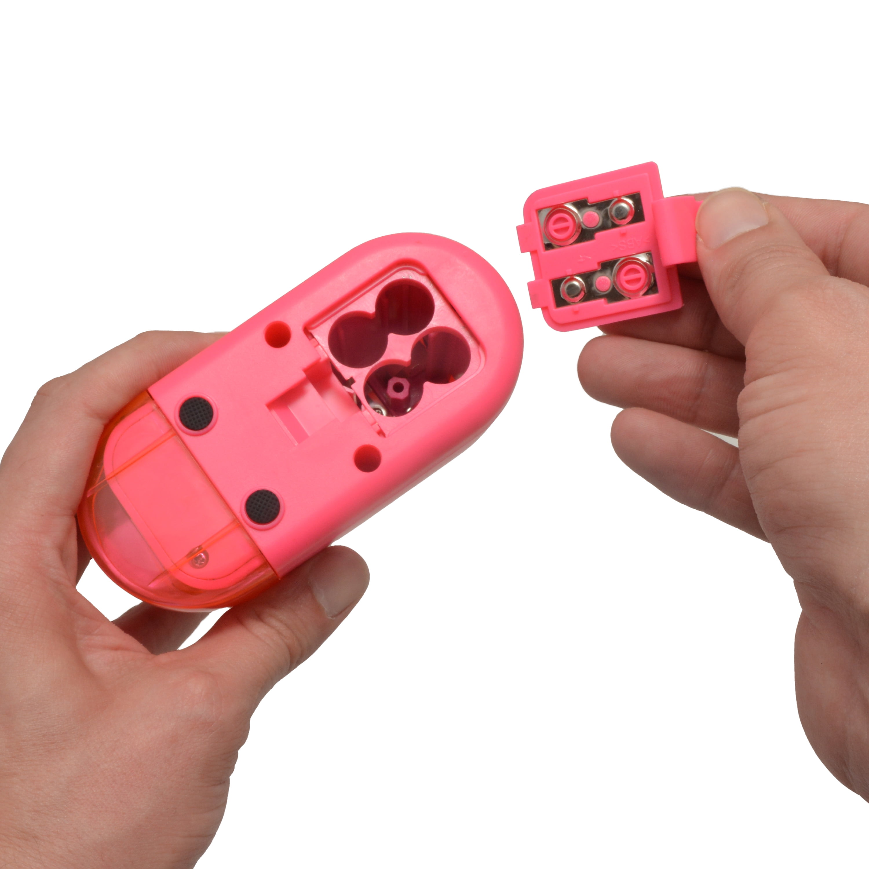 WESTCOTT Ipoint Duo Pencil Sharpener, Pink, Dual-Powered Battery and Electric, Adaptor Included, Pin