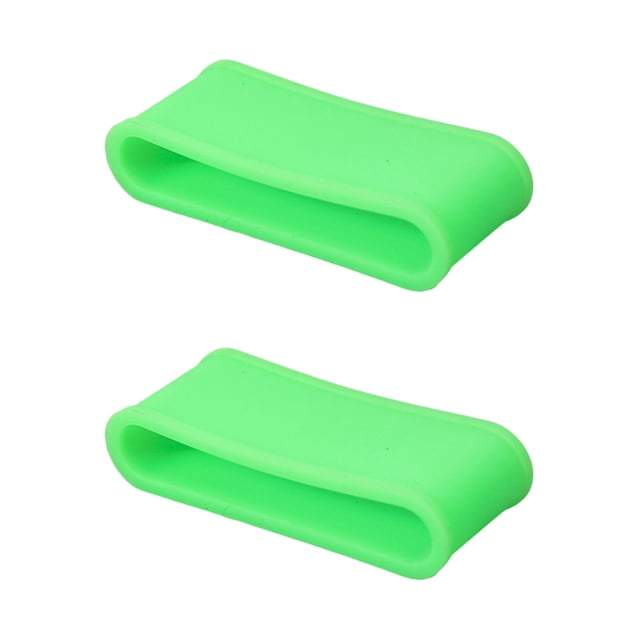 Visland 2 Pcs Pickleball Paddle Grip Band Elastic Badminton Table Tennis Racket Overgrip Handle Silicone Anti-slip Ring Pickleball Accessories