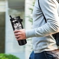 thumbnail image 2 of 30 oz Bigfoot Gifts Sasquatch Tumbler Big Foot Camping Gift for Women and Men Stainless Steel Travel Cup Mug Water Bottle, 2 of 6