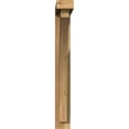 thumbnail image 2 of Ekena Millwork 4"W x 24"D x 32"H Thorton Block Rough Sawn Bracket w/ Offset Brace, Western Red Cedar, 2 of 25