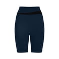 thumbnail image 2 of Gspmoly Shorts de Course pour Femmes, Shorts de Yoga Taille Haute Pêche Lissage des Hanches Exercice Ajusté Séchage Randonnée Shorts Femmes Offres Vacances Bleu G, 2 of 9