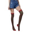 thumbnail image 5 of Sonducket Medias sin costuras por encima de la rodilla, calcetines largos divertidos, calentador de arcoíris, accesorios altos hasta el muslo, carnaval, Type2 NO2 Sonducket CBP388938, 5 of 5
