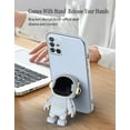 thumbnail image 4 of Compatible with Samsung A71 Case Silicone TPU Plating, Samsung Galaxy A71 Cases Cute Astronaut Pattern Phone Case with Stand (Blue), 4 of 13