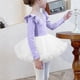 thumbnail image 5 of Ropa de baile para niños, mangas largas voladoras, ropa de práctica de invierno para niñas, falda de malla, top de algodón para niños, 5 of 6