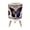 Color 4, variant on Small Trash Can with Lid Animal Deer Vintage Wildlife Rustic Sunset Lake Log Cabin 1.8 Gallon Dog Proof Trash Can Round Garbage Can Waste Bin Wastebasket for Bathroom Bedroom Living Room