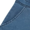 thumbnail image 4 of Hot6sl Liquidation d'Économies d'Été Robe Camis Sans Manches à Col Rond, Robe en Denim Ouverte à l'Avant Sans Manches Décontractée Mode Printemps/été pour Femmes, Robe pour Femmes/bleu Foncé, TG, 4 of 7