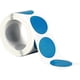 thumbnail image 1 of 500pcs/roll Scratch Off Sticker Round Labels(blue), 1 of 3