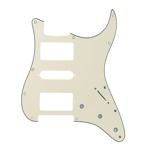 Plaque de Protection pour Guitare Électrique 3 Plis 11 Trous ST HSH