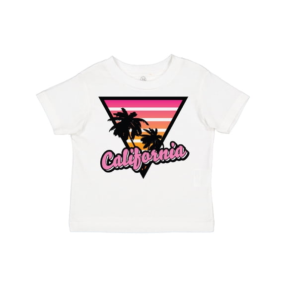 Inktastic California with Triangle and Palm Trees Boys or Girls Toddler T-Shirt