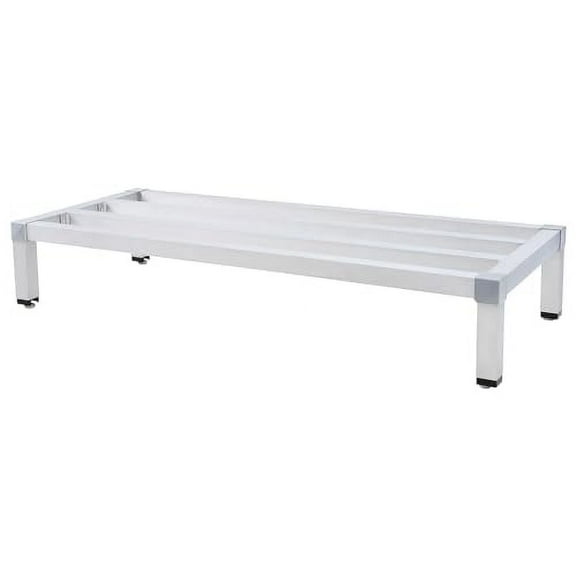 Dunnage Rack ,8 Inches Above Ground Level,Aluminum Dunnage Rack,Low Shelf for Floor Used for Storage In Kitchens, Restaurants, Supermarkets,Grocery Stores