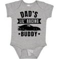 thumbnail image 3 of Inktastic Dads Lil Racing Buddy Boys or Girls Baby Bodysuit, 3 of 5
