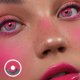 thumbnail image 3 of UYAAI-lentes de contacto de color rosa para ojos, lentes de Cosplay de Halloween para pupila de belleza, cubierta grande oscura, 14,5mm, año, 3 of 4
