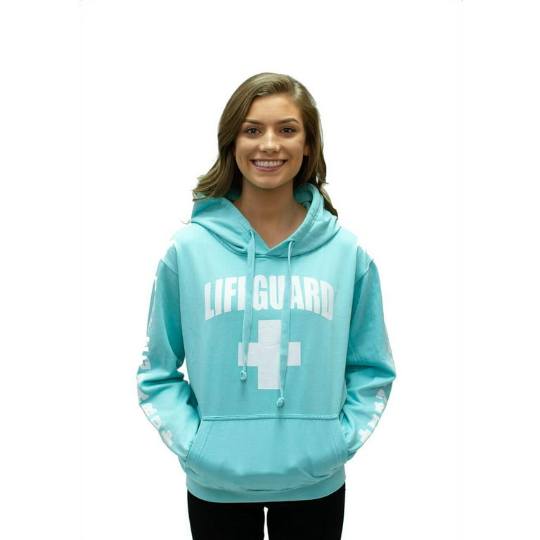 LIFEGUARD Hoodie - Aqua Sweatshirt Apparel for Women, Men, Teens, Girls.