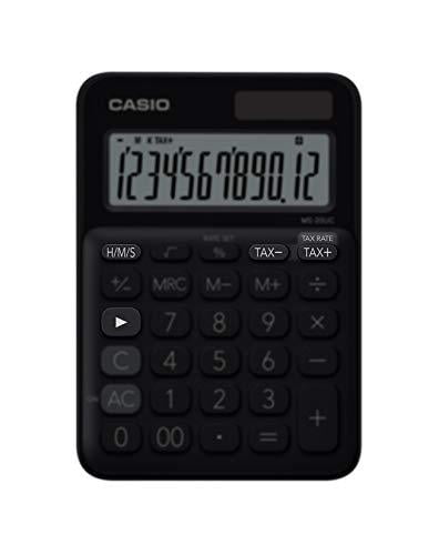 Casio MS-20UC-BK Colorful calculator MS20UC Black 