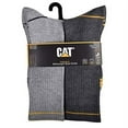 thumbnail image 2 of Caterpillar Men's Half Cushioned Crew Socks  Grey, 2 of 3