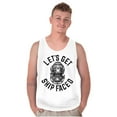 thumbnail image 5 of Get Ship Faced Drinking Alcohol Funny Tank Top T Shirts Men Women Brisco Brands S, 5 of 5