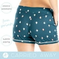 thumbnail image 4 of Hello Mello Carried Away Lounge Soft Shorts Pajama Bottoms, Carried Away Small/Medium (Women's), 4 of 10