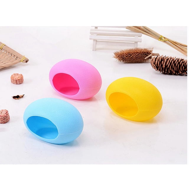 3 Pcs Juguete de Cueva Hámster Conveniente de Animales Accesorios de Alimentos Duradero Yinane Casa del hámster de mascotas