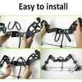 thumbnail image 5 of Pmsanzay Bow Hanger Hooks Wall Holder Wall Mount Storage and Display, Metal, 5 of 5