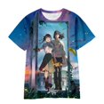 thumbnail image 2 of Cartoon Anime Suzume No Short-sleeved T-shirt Children for Girl Boy Girls Kids Print 3D TShirts Child Baby Tops Clothing Clothes, 2 of 5