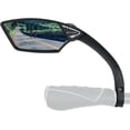 thumbnail image 1 of New Handlebar Bike Mirror Scratchand BlastGlass Lens Rotatable Rearview Mirror Bicycle Mirror ME(Silver Right Side), 1 of 5
