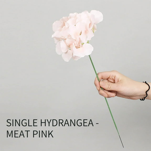 TUOBARR Artificial Flowers Fake Hydrangea Silk Flowers Header Wedding Home Party Decoration Flowers