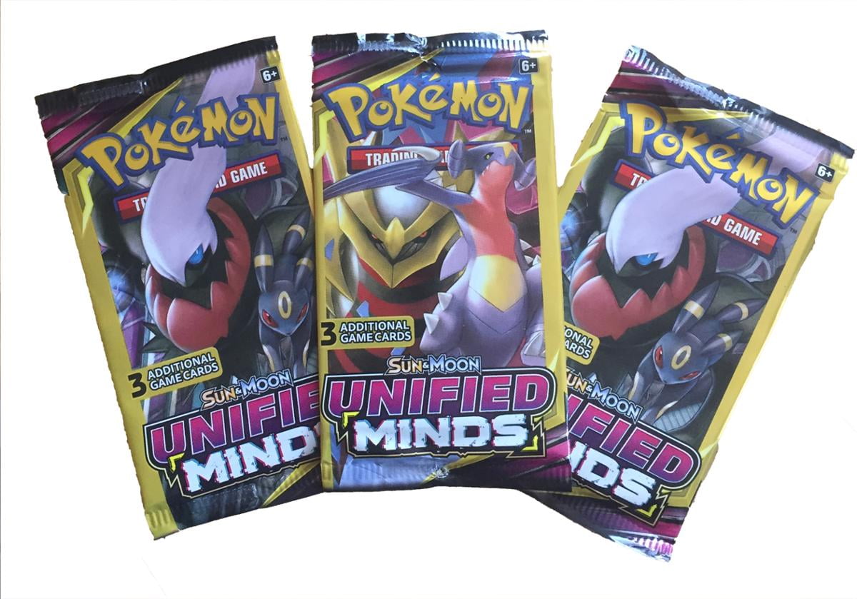 Fast! Pokemon Sun and Moon Base 3 card Booster Packs All 5 Pack Styles 