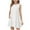 ZA-White-sales today clearance, variant on MKOSPLRT Sleeveless Dresses for Girls 5-15Y Crew Neck Ruffle Hem Tiered Dresses Solid Casual Beach Sundress Summer Tank Dress with Pockets