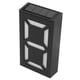 thumbnail image 5 of Luz LED solar para número de casa, letrero de dirección con energía solar para jardín, placas para exteriores iluminadas con LED, arte de pared iluminado, 5 of 8