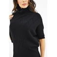 thumbnail image 4 of Vestido tejido asimétrico Roman Fashion /Juvenil, 32329 (Negro) negro G, 4 of 6