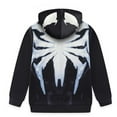 thumbnail image 3 of Marvel Spider-Man Venom Zip Up Hoodie (Boys), Sizes 8-20, 3 of 6