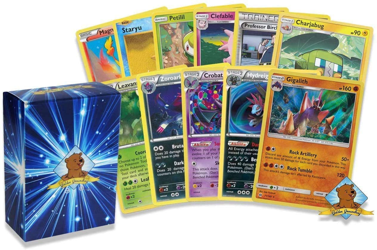 Includes 3 Holo Rares In Every Lot. 50 Pokemon Card Lot 