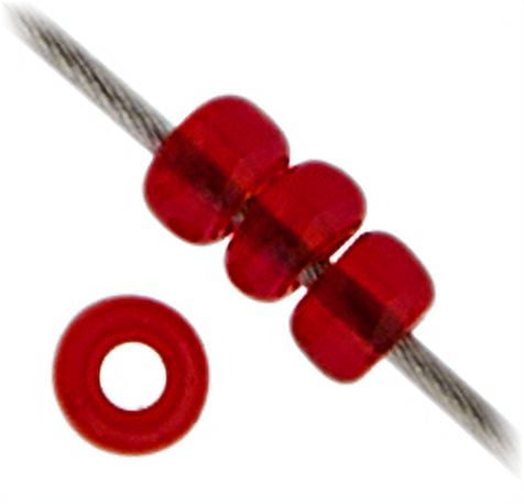 Miyuki Glass Seed Beads 11/0 (250g) DB0141 Transparent Ruby Bead for Crafts