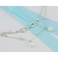 thumbnail image 2 of Ankle Bracelet Double Layers Bead Ankle Chain Foot Chain for Women Ladies, 2 of 5