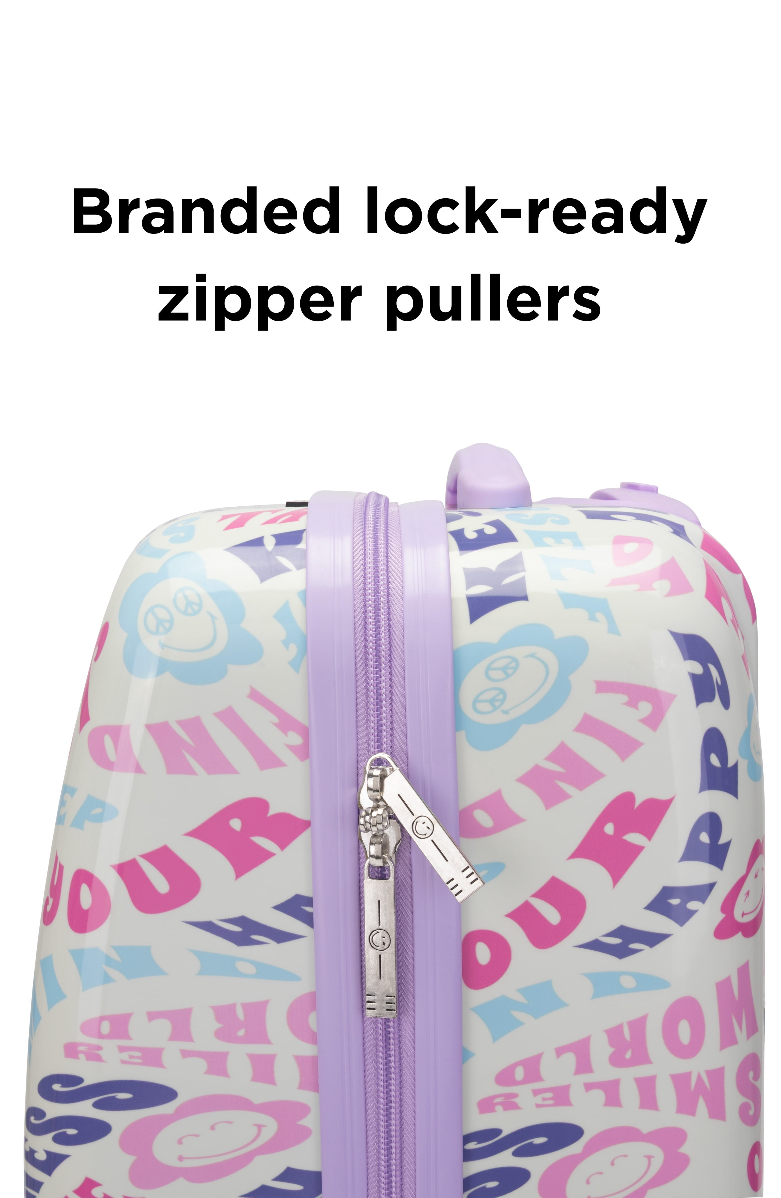 SMILEYWORLD Happy Traveler 18" Airline Approved Carry-on Suitcase