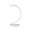 Silver, variant on Versatile Hook for Glass Ornaments Iron Glass Hook Moon Shaped Flower Pots Display Stand Stylish Home Decorations