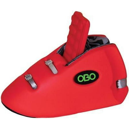 OBO ROBO HI REBOUND Field Hockey Goalie Kickers, Red, Large