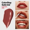 thumbnail image 3 of Revlon ColorStay Satin Ink Long Lasting Lipstick with Vitamin E, 032 Lady Topaz, 3 of 12