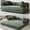 Green, variant on 78" Convertible Sofa Bed, Folding Sleeper Sofa Couch Bed with Fixed-Shape Frame, Fold Out Sleeper Loveseat, Corduroy Boneless Futon Bed, No Assembly Required for Living Room & Bedroom, Green