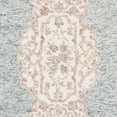 thumbnail image 6 of SAFAVIEH Aubusson AUB101M Handmade Blue / Pink Rug, 6 of 7