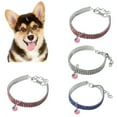 thumbnail image 2 of Rhinestone Dog Collar, Cute Bling Pet Puppy Cat Crystal Collars for Girls, Soft Adjustable Sparkling Jeweled Necklace, 2 of 5