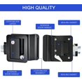 thumbnail image 7 of RISTOW Upgraded RV Entry Door Lock with Paddle Deadbolt, RV Travel Trailer Entry Door Lock with Keys for Camper Horse Trailer Cargo Hauler Door Latch Handle Replacement, 7 of 7