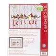 thumbnail image 2 of Dimensions Counted Cross Stitch Kit 12"X9"-Winter Gathering (14 Count), 2 of 2