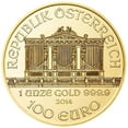 thumbnail image 3 of Australian Mint 1 Oz Austrian Philharmonic Gold Bullion Coins, 3 of 3