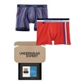 thumbnail image 1 of Underwear Expert Men's Boxer Briefs Curated Mystery Box, 2 Pairs, 1 of 4