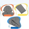 thumbnail image 4 of RUTAYY Boys Hooded Long Sleeve Athletic Tops Solid Color Loose Fit Kids Active Layering Tops Dark Gray, 4 of 8